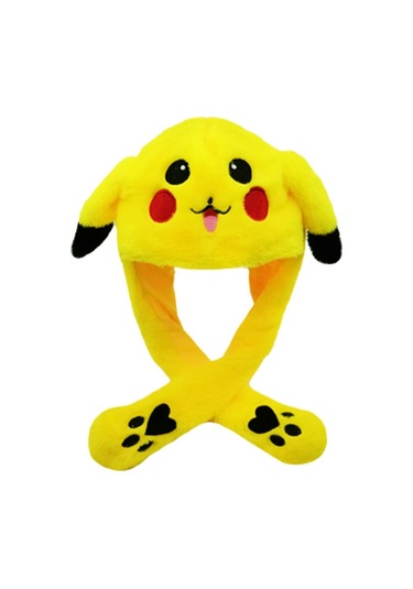 Led Işıklı Yumuşak Sıcak Tavşan Şapkası, Zıplama Şapkası - Perfe Diğer