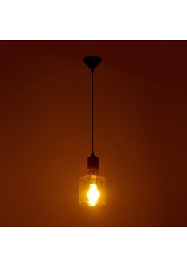 Correx Simurg Tekli Cam Sarkıt Kahverengi / Siyah