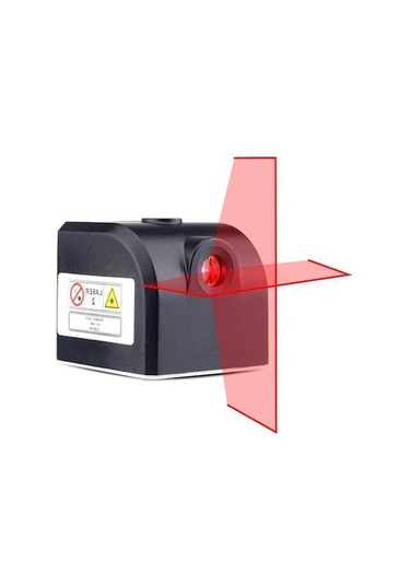 Pazly Mini Lazer Hizalayıcı - 45g, Manyetik, 2 Çapraz Çizgi, Kırmızı/yeşil Işık, 5v Şarjlı, Taşınabilir