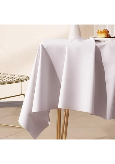 Mor Lüks Yüksek Dereceli Kuzu Derisi Pvc Su Geçirmez Ve Yağ Geçirmez Yıkanmaz Masa Örtüsü Dikdörtgen Ev Masa Çay Masası Ve Masa Örtüsü