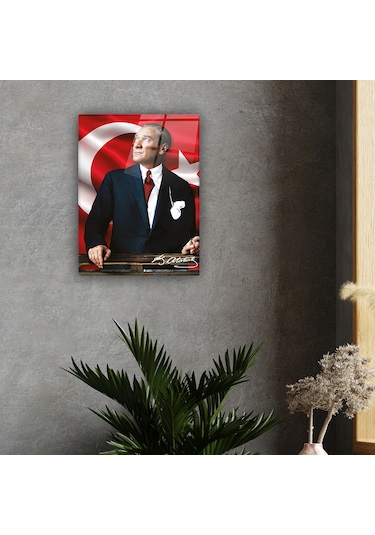 Decorita Cam Tablo | Atatürk Serisi 1