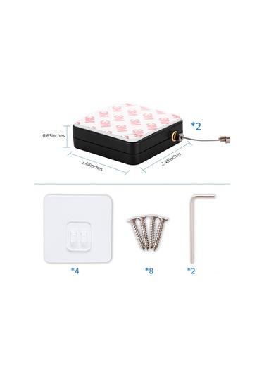 Vkemall Ev Giriş Kapısı Otomatik Kapanıcı, Çekme Tel Ve Yaya İle, Delme Gerekli Yaylı Kapama Aleti, 2 Adet Set