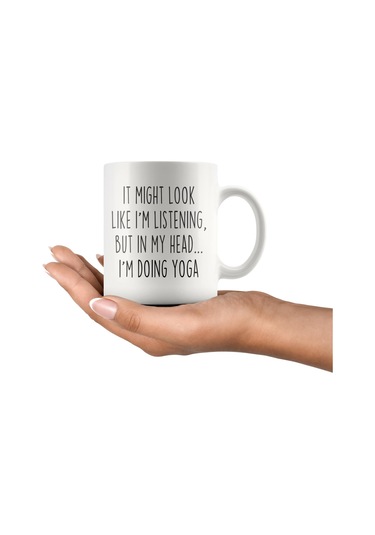 Yoga Kupası, Yoga Hediyesi,sporcu Bardağı,ingilizce Yoga Kupası, Yoga Hediyesi, Yoga Kahve Bardağı