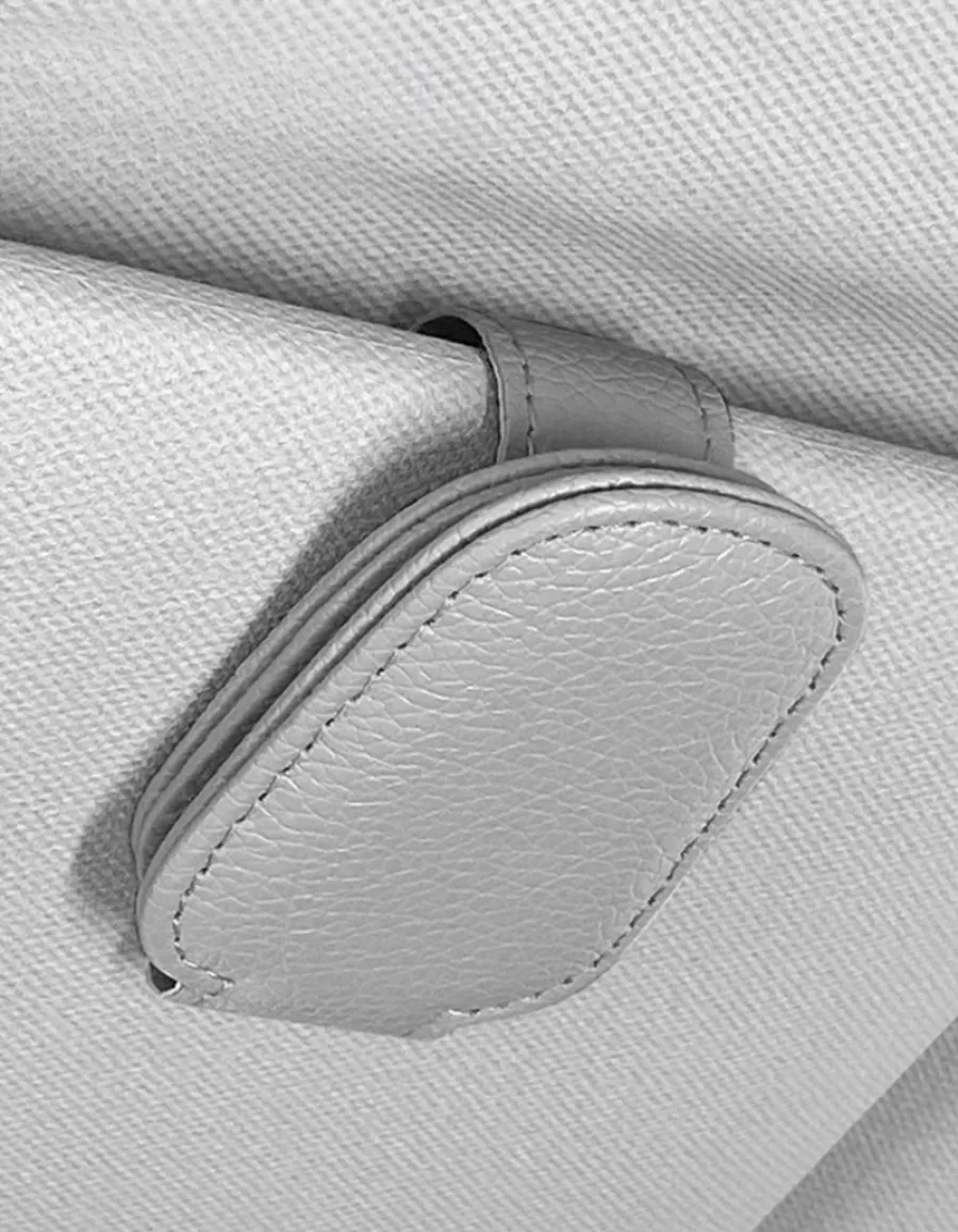 Fluffyshop Araba İçin Gözlük Tutucu, Siperlik Gözlük Askısı 438925381 Gri