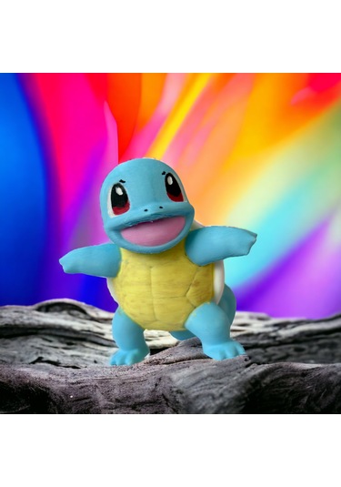 Squirtle Pokemon 3d Figürü