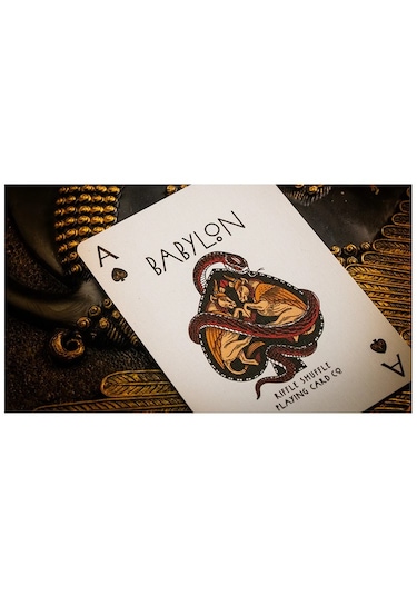 Twpcc Babylon Ruby Red Oyun Kağıdı İskambil Kartları