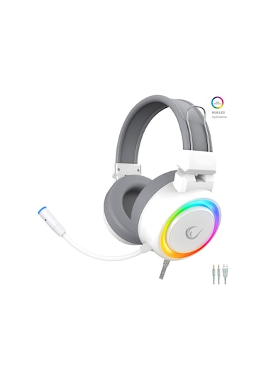 Rampage SN-R10 Alquist Mikrofonlu RGB Oyuncu Kulaklığı