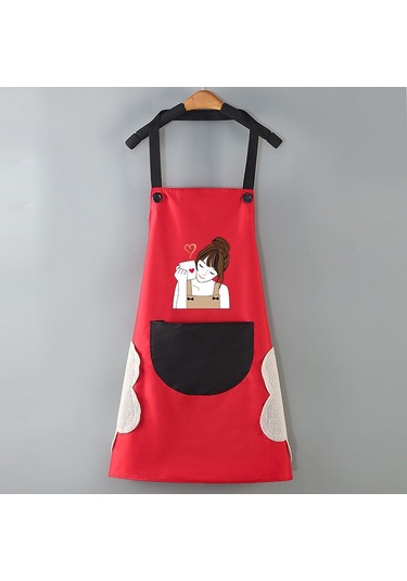 Dinosaurs Mutfak Önlükleri Kolsuz Su Yağ Geçirmez Önlük03 Altın