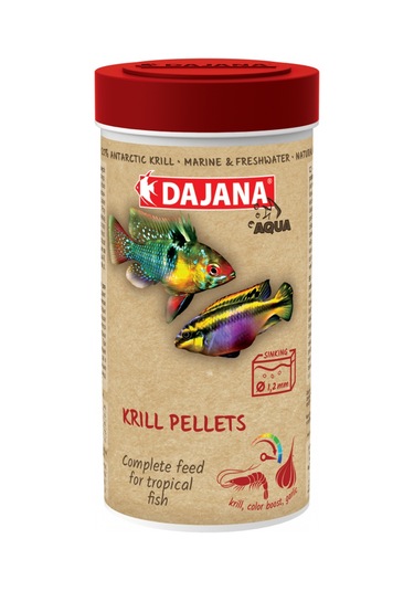 Dajana Krill Granules 250ml 125gr.