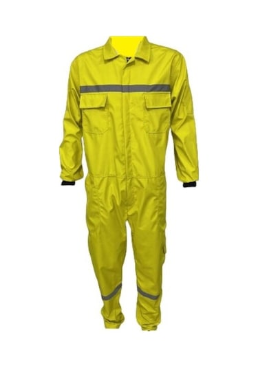 Tehlikeli Atık Toplama Kıyafeti Tulum Su Itici Kumaş