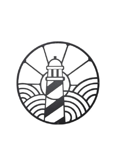 Deniz Feneri  Görselli Metal Tablo