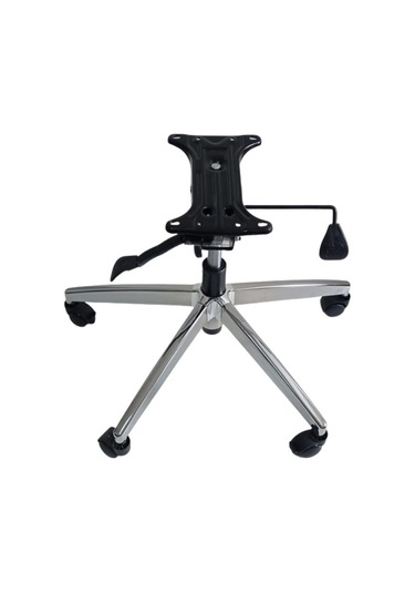 Kamusalmarket Oyuncu Koltuğu Ayağı Çift Kol Mekanizma Siyah Pistonlu 150 Kg