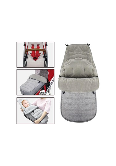 Arabaslı Uyku Tulumu Pram Footmuff Sıcak Bebek Siyah Için Sıcak Bebek Sleepsack Pembe