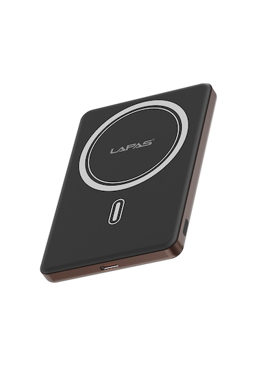 Lapas Lp-pw003 Ultra İnce Hızlı Şarj Özellikli Wireless Powerbank 5000mah 15w Gold