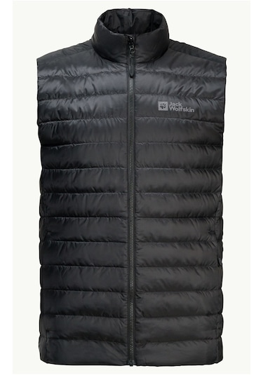 Jack Wolfskin Pilvi Down Erkek Outdoor Yelek Siyah