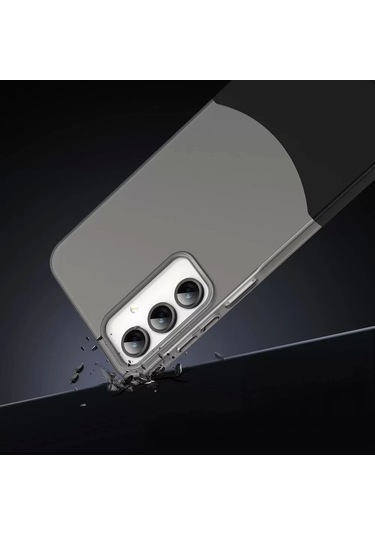 Samsung Galaxy Uyumlu A26 Kılıf Magsafe Şarj Kartlıklı Mıknatıslı Duble 1.7mm Kapak Kart Bölmeli Lacivert S