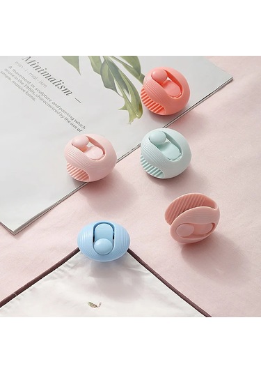 6 Adet Pembe-6 Adet/takım Yatak Çarşafı Klipleri Kaymaz Yorgan Battaniye Klipsi Yorgan Klips Daha Hızlı Klip Ev Gereçleri 47120141