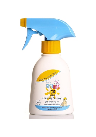 Sebamed Sun Care Çok Yönlü Koruyucu 200 ML 50 Faktör Sprey Bebek Güneş Kremi