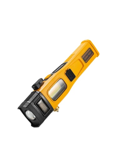 Wison Ws-1414 Cam Kıracaklı Dijital Göstergeli Mıknatıslı Şarjlı Acil Durum Tamirci Feneri Çok Renkli