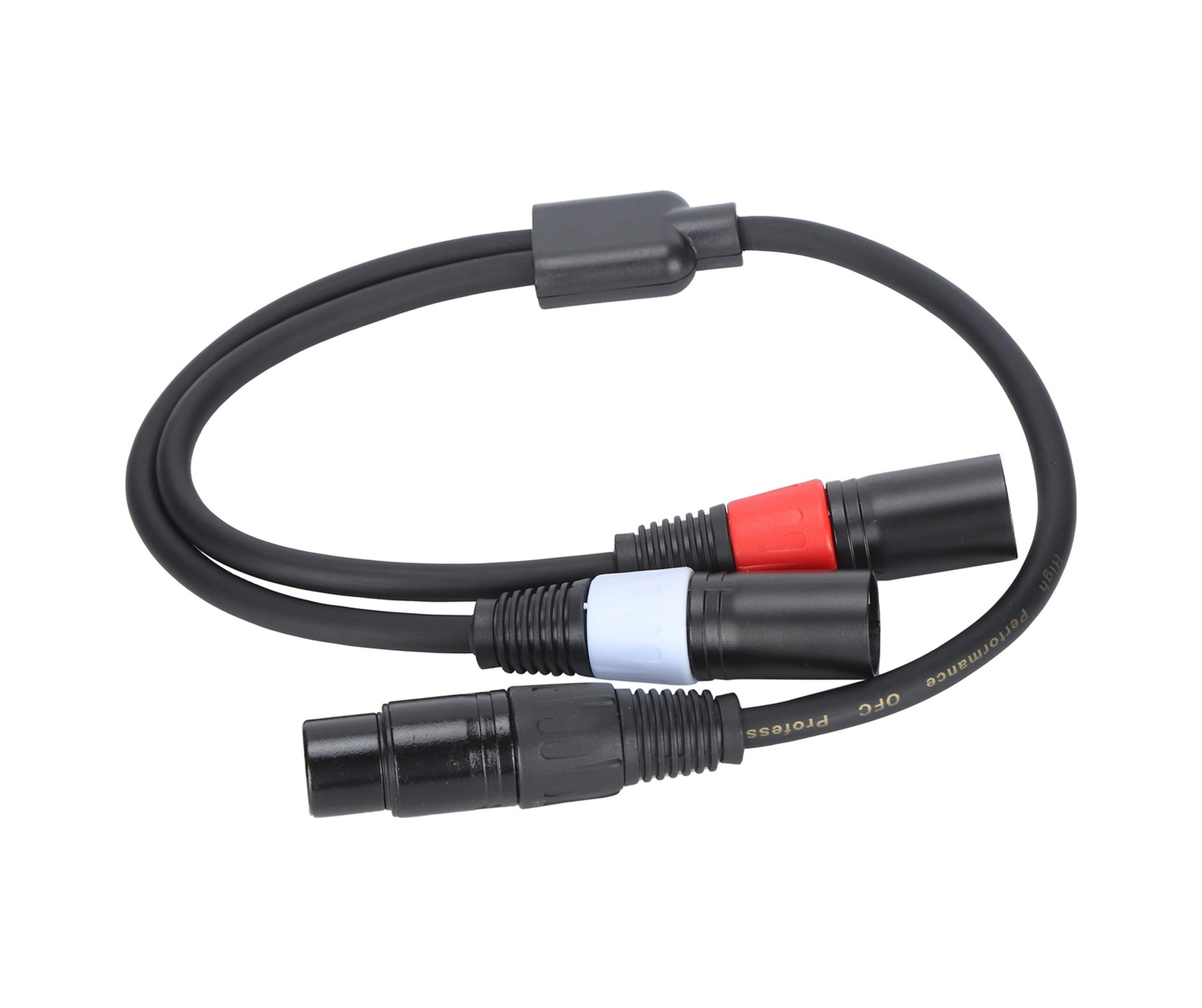 Shineyee Jorındo 0.5m 5-pin Xlr Dişi İle Çift 3-pin Xlr Erkek Ses Kablosu - Ses Kalitesi İçin Gümüş Kaplı Bakır Teli Ve Çift Koruma Jd6076