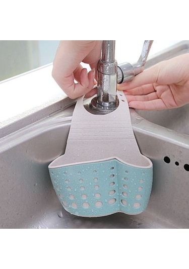 Suntek Mutfak Asılı Drenaj Çantası Sepet Banyo Yeşil Yeşil