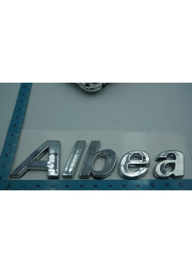 Fiat Albea Bagaj Yazı Logo Amblem 3M 3D