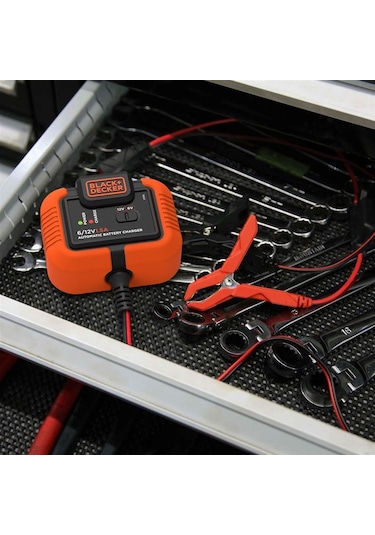 Depohaus Black+Decker Bxa21 6V/12V 72A Akıllı Akü Şarj Ve Akü Bakım Cihazı