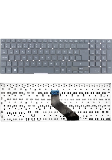 Notebook Klavye - Siyah - Packard Bell Tg81-ba-001tk, Tg81-ba-003tk Muadili İle Uyumlu