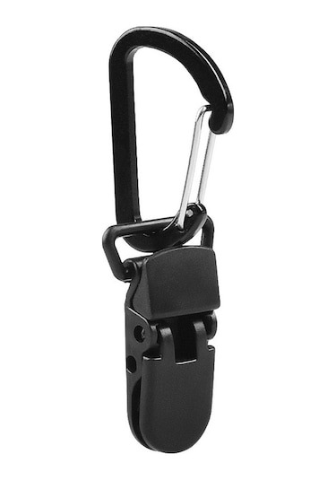 Pazly 20 Adet Tarp Tent Clips Çadır Snap Askı Kamp Kelepçesi Karabina İle Sıkı Kilitleme Dış Mekan Bahçe Tarım Çok Renkli