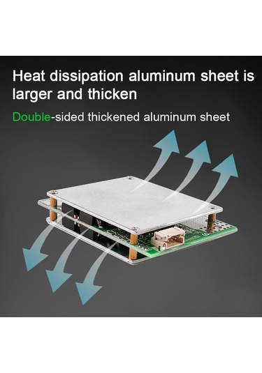 Reedark 12v 100a Lityum Pil Koruma Devresi - Aşırı Şarj Ve Dengeleme Fonksiyonlu