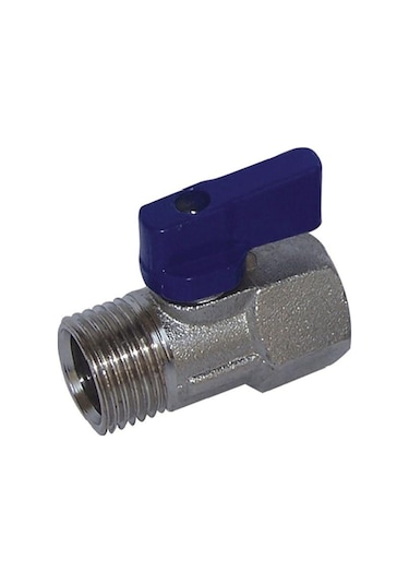 Pnömatik Pirinç Erkek Dişi Diş Küresel Vana 1/2"