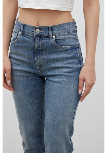 Manuka Bootcut Fıt Denim Pantolon Mavi