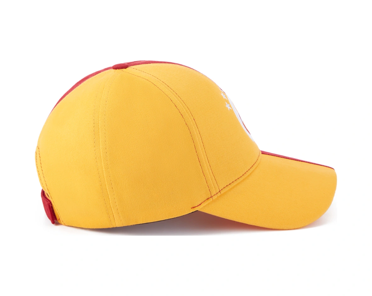 Gsstore Galatasaray 5 Yıldız Şapka U251375 Sarı - Kırmızı