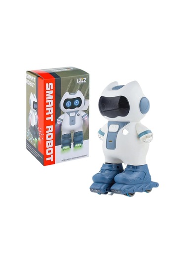 Ctoy Işıklı Ve Sesli Kayarak Dans Eden Robot Ctoy-6678-9