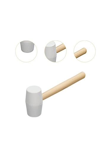 Pazly Yapı Tokmak Suntek Kauçuk Dekor Çekiç Başlığı 250-gr Px