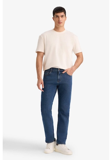 Defacto Sergio Regular Fit Jean Pantolon D9829AX25SP Mavi