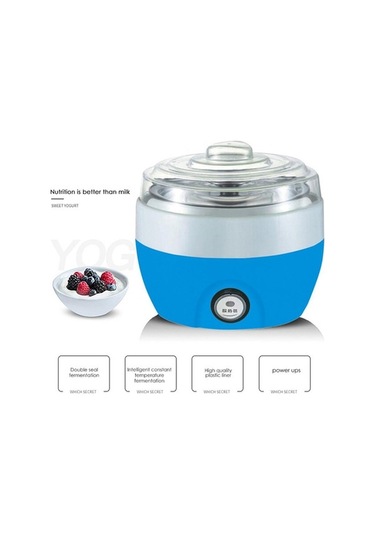 Novahub Yeni Jms Çelik Yoğurt Makinesi - Otomatik Ev Yoğurt Yapıcı