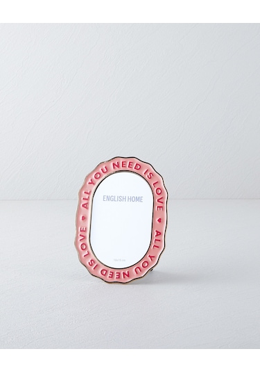 English Home Gina Çerçeve 10x10 Cm Pembe