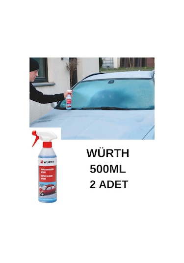 Würth Buz Çözücü Spray 500ml 2 Li Avantajlı Paket
