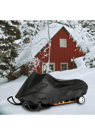 Suntek Kar Kızağı Kalkanı Yağmur Örtüsü Siyah-292x130x121cm Siyah