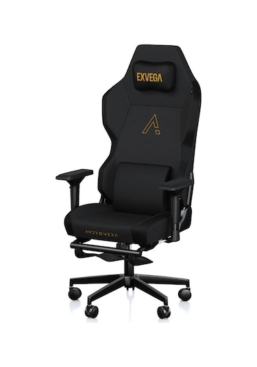 Andromeda Pro Gold Oyuncu Koltuğu Siyah - Altın