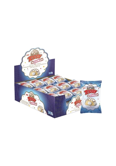 Today Snowball Sütlü Kek 35 Gr. 24 Adet (1 Kutu)