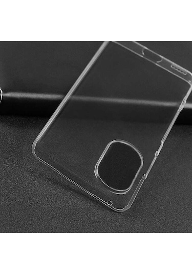 Huawei Nova 9 Kılıf Hptk Süper Silikon Kapak - Renksiz Renksiz