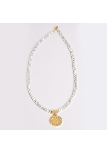 Çeyrekli Incili Kolye