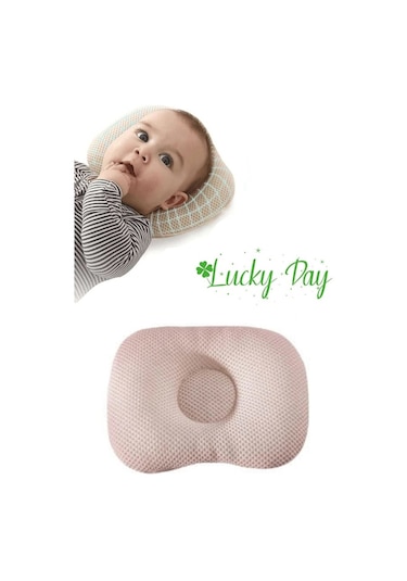 Bebek Düz Kafa Yastığı Bej