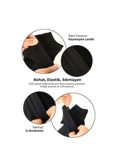 Bambu Erkek Patik Düz Siyah-beyaz-gri Renk Çorap Dikişsiz Premium Kutulu 6'lı / Hediyelik Beyaz - Gri - Siyah Bambu Erkek Patik Düz Siyah-beyaz-gri Renk Çorap Dikişsiz Premium Kutulu 6'lı / Hediyelik Beyaz - Gri - Siyah