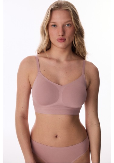 Penti Kirli Pembe Dikişsiz Balensiz Bralet