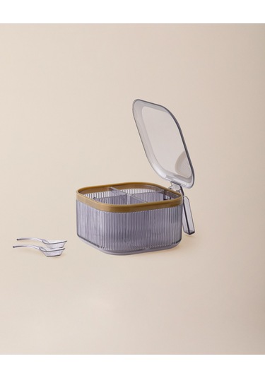 Madame Coco Noemie Bölmeli Baharatlık 960ml Bhrt0000000021 Gri