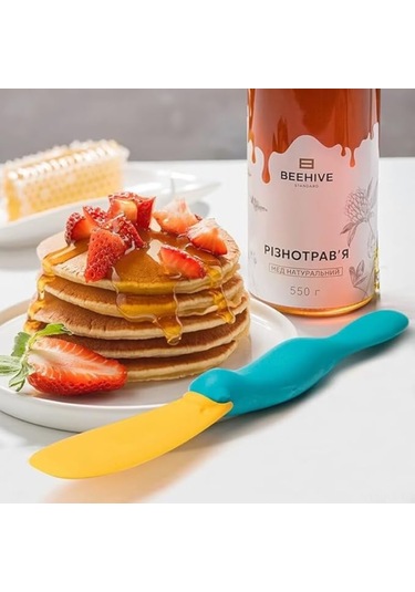 Kangvka Platypus Silikon Mutfak Spatula Seti 2 Adet - Yiyecek Dereceli Bpa'sız Güvenli Çeşitli Yemeklere Uygun