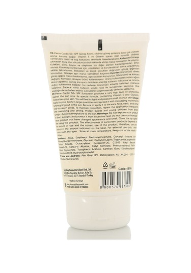 Pierre Cardin Yüksek Koruyucu Güneş Kremi SPF50+ 150 ML